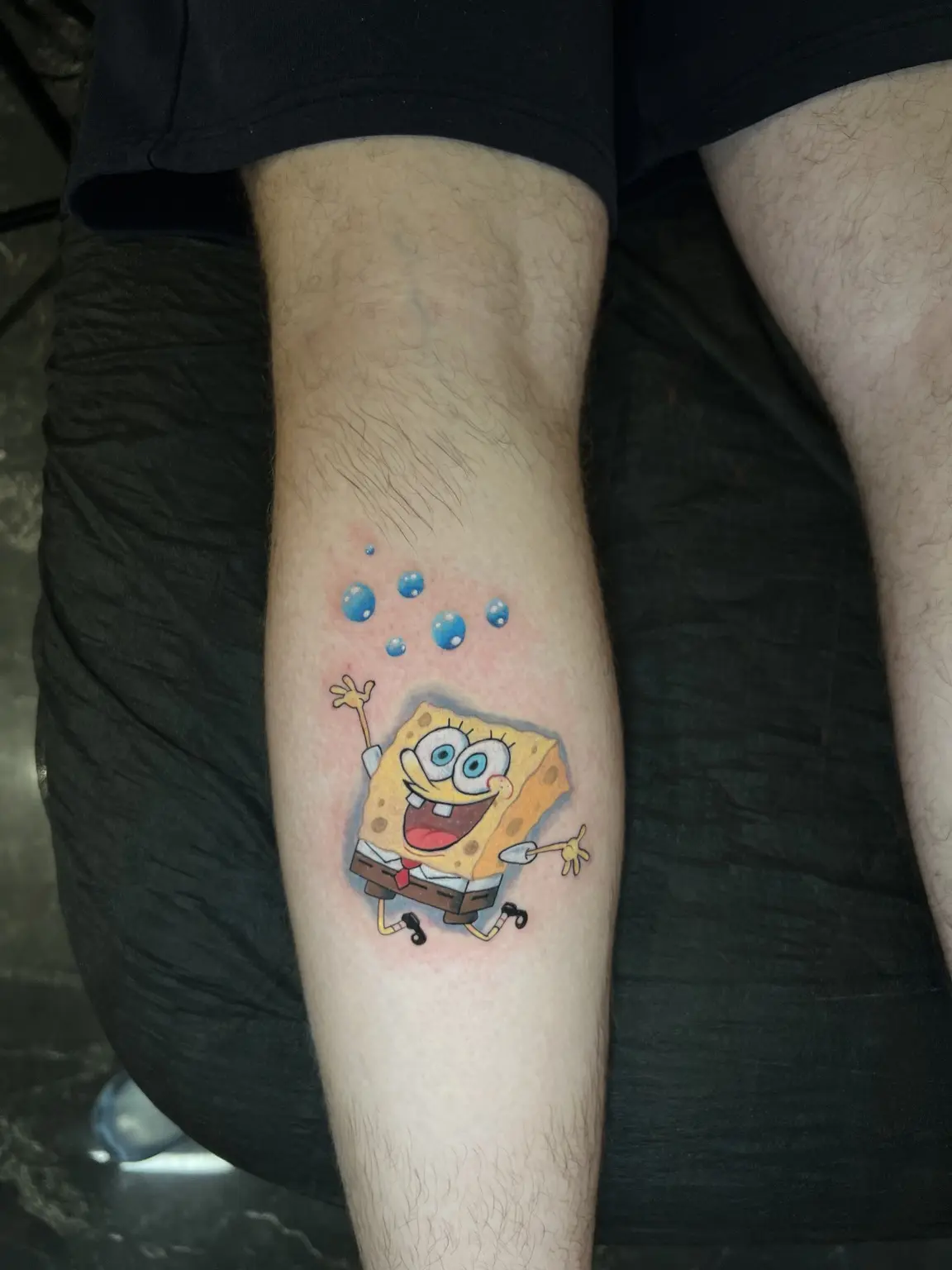 INKZ · SüngerBob — renkli dövme